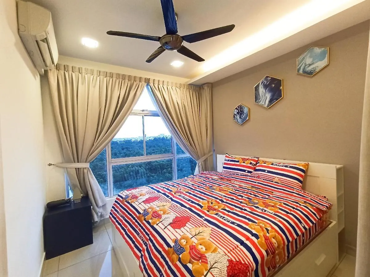 Apartment Nusa Bestari Bukit Indah X 2 Min To Nusa Duta Tennis Complex , 5 Min To Tesco , 12 Min To Legoland X Cozy Sweethome 3Br 8Pax Johor Bahru Malaysia
